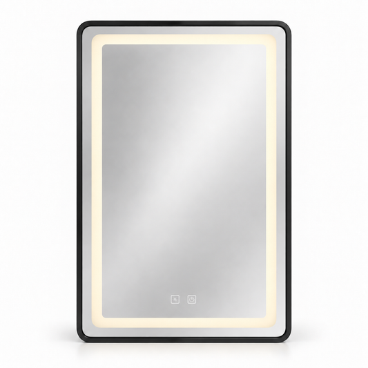 Aluminum Rectangle LED Bathroom Mirror 42" x 36" – ATLD-CD