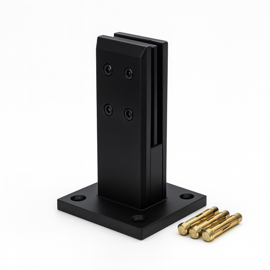 Railing Glass Spigot Glass to Glass 180°