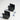 Showcase Shelf Bracket 10 mm glass Square