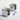 Showcase Shelf Bracket 10 mm glass Square