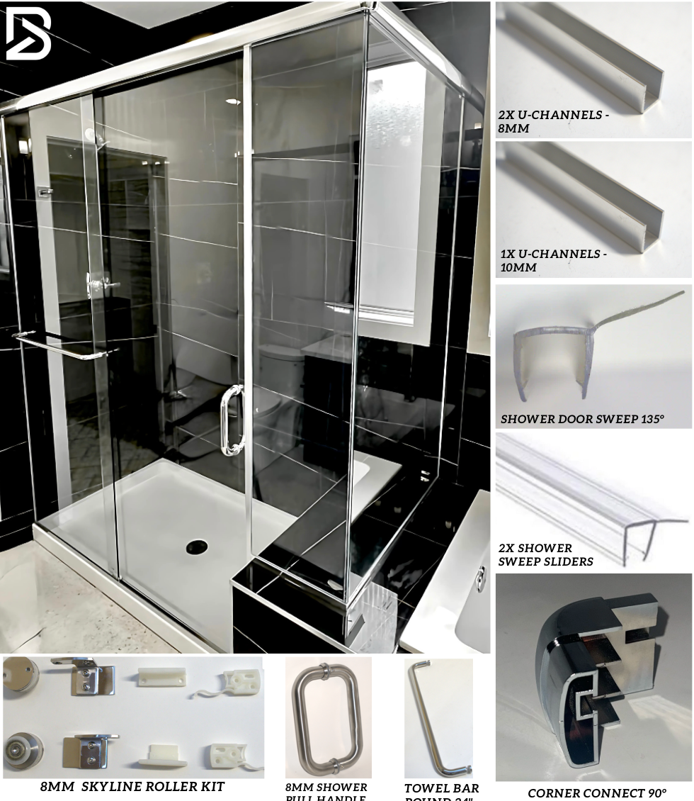 8mm Nova Frame Return Panel Full Set