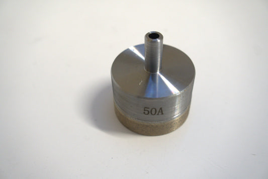 Diamond core straight drill bit by Best Glass Parts, showing the durable metal shaft and diamond-tipped cutting edge for glass drilling.