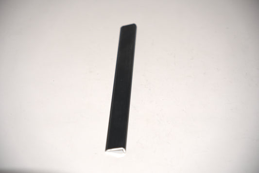 Chrome mirror trim 3/4 inch wide, 144 inches long, by Best Glass Parts, shown in a close-up image.