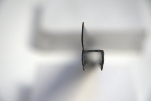 Clear 10mm shower sweep H-style frame by Best Glass Parts, 96 inches long, designed for glass shower enclosures.