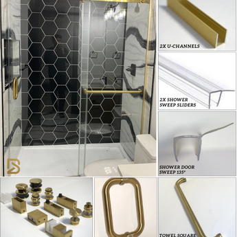 Shower Door Full Set