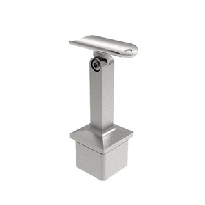 Railing Square Post Component For Round Handrail Bracket