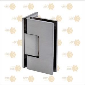 Hinge Heavy Duty Wall To Glass OFF Plate