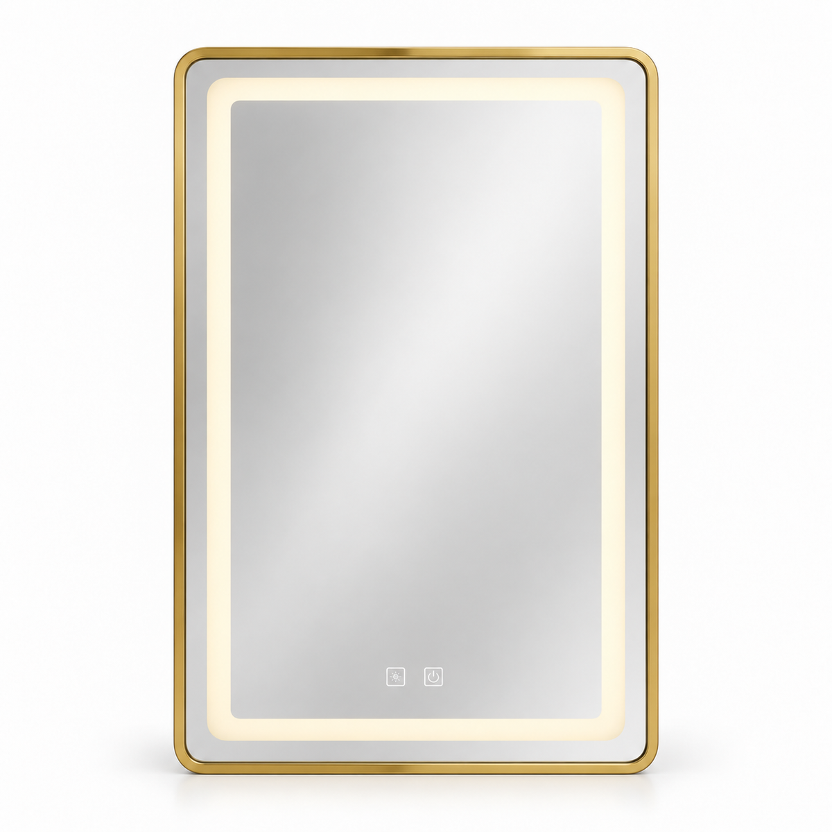 Aluminium Alloy Rectangle LED Mirror - 42"x36" - ATLD-CD