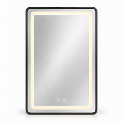 Aluminium Alloy Rectangle LED Mirror - 42"x36" - ATLD-CD