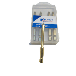 Drill Bit Golden Hexagon