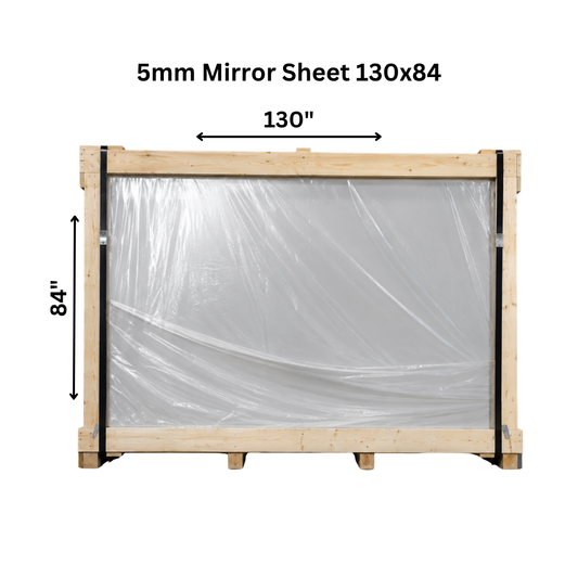 5mm Mirror 130x84 (Crate) | 24 Sheets