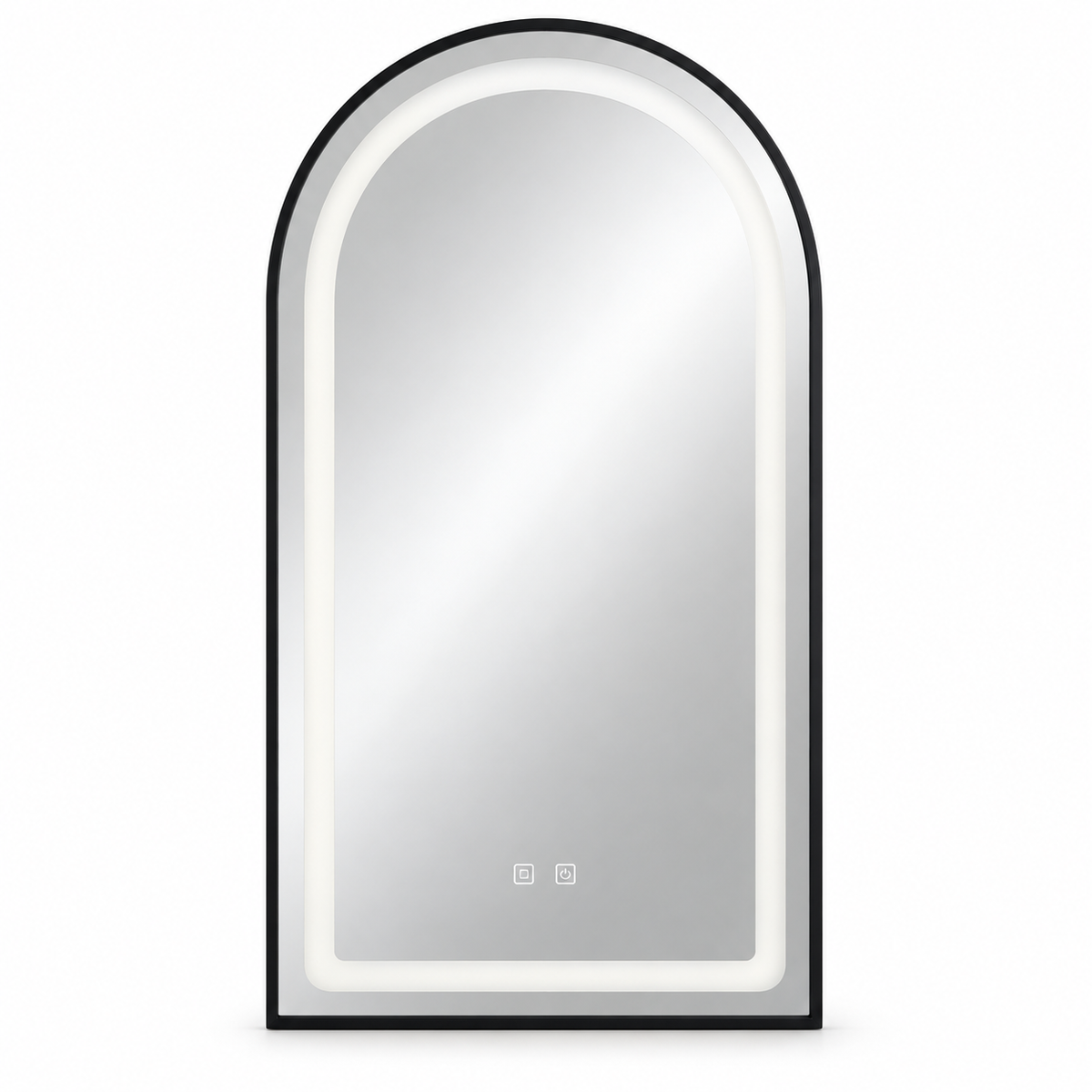 Aluminium Alloy Arch LED Mirror - 24"x36" - ATLD-ADF