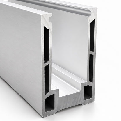 Base Shoe Railing With Cladding – 144" Long