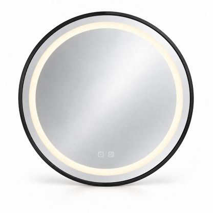 Aluminium Alloy Round LED Mirror - 30"x 30" - ATLD-RD