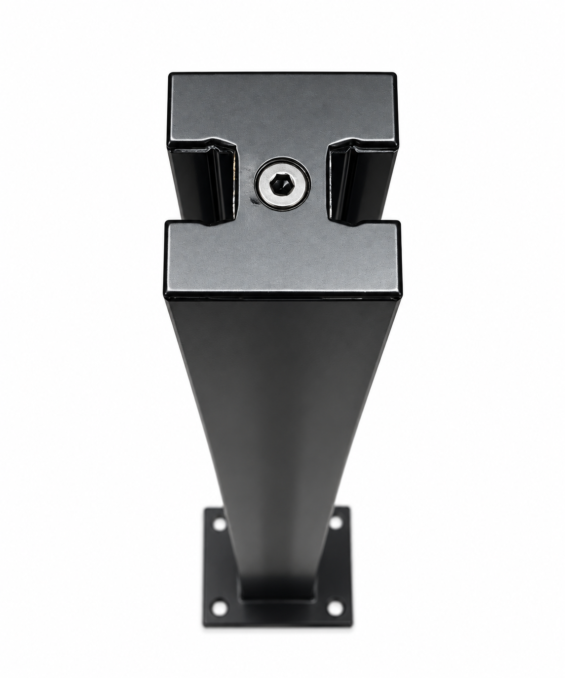 Glass Railing Post System 42" High - Black