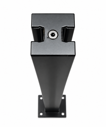 Glass Railing Post System 42" High - Black