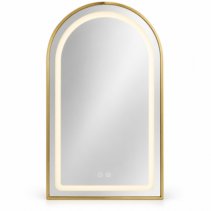 Aluminium Alloy Arch LED Mirror - 24"x36" - ATLD-ADF
