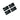 Glass Clamp Set of Four - Black