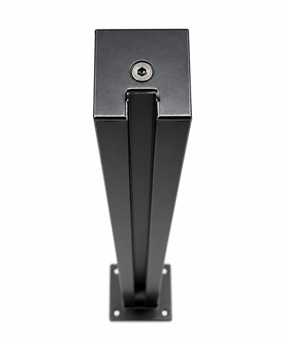 Glass Railing Post System 42" High - Black