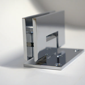 Standard Hinge Wall To Glass OFF Set Plate