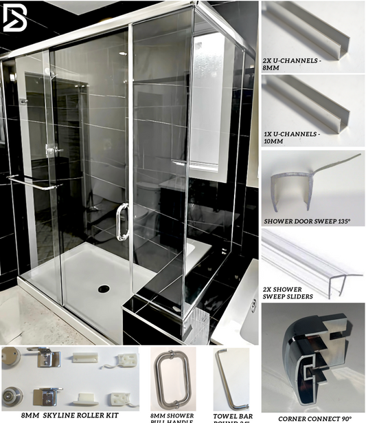 8mm Nova Frame Return Panel Full Set