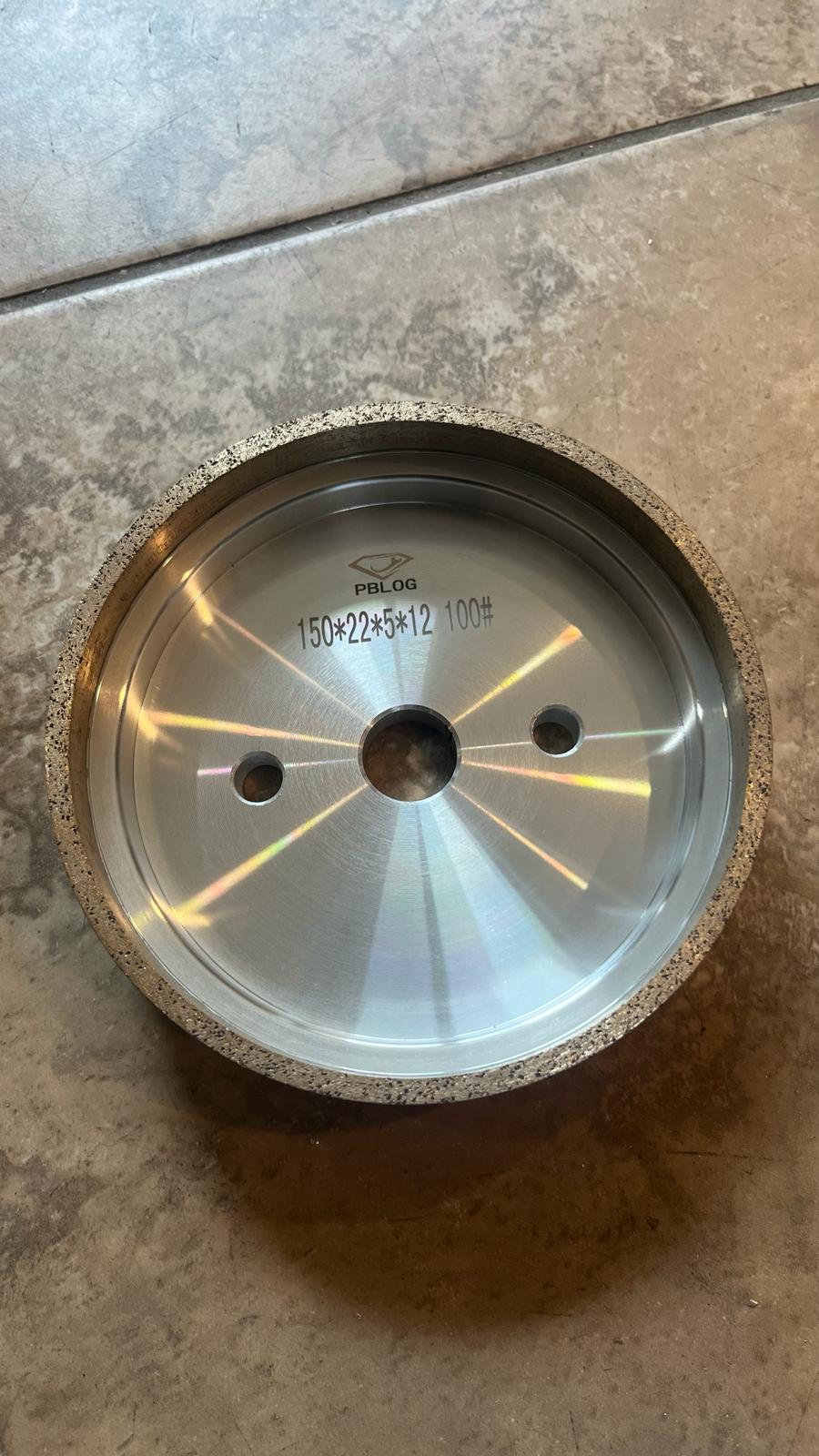 Diamond wheel for glass cutting from Best Glass Parts, showing a close-up of the precision cutting edge and durable design.
