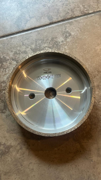 Diamond wheel for glass cutting from Best Glass Parts, showing a close-up of the precision cutting edge and durable design.