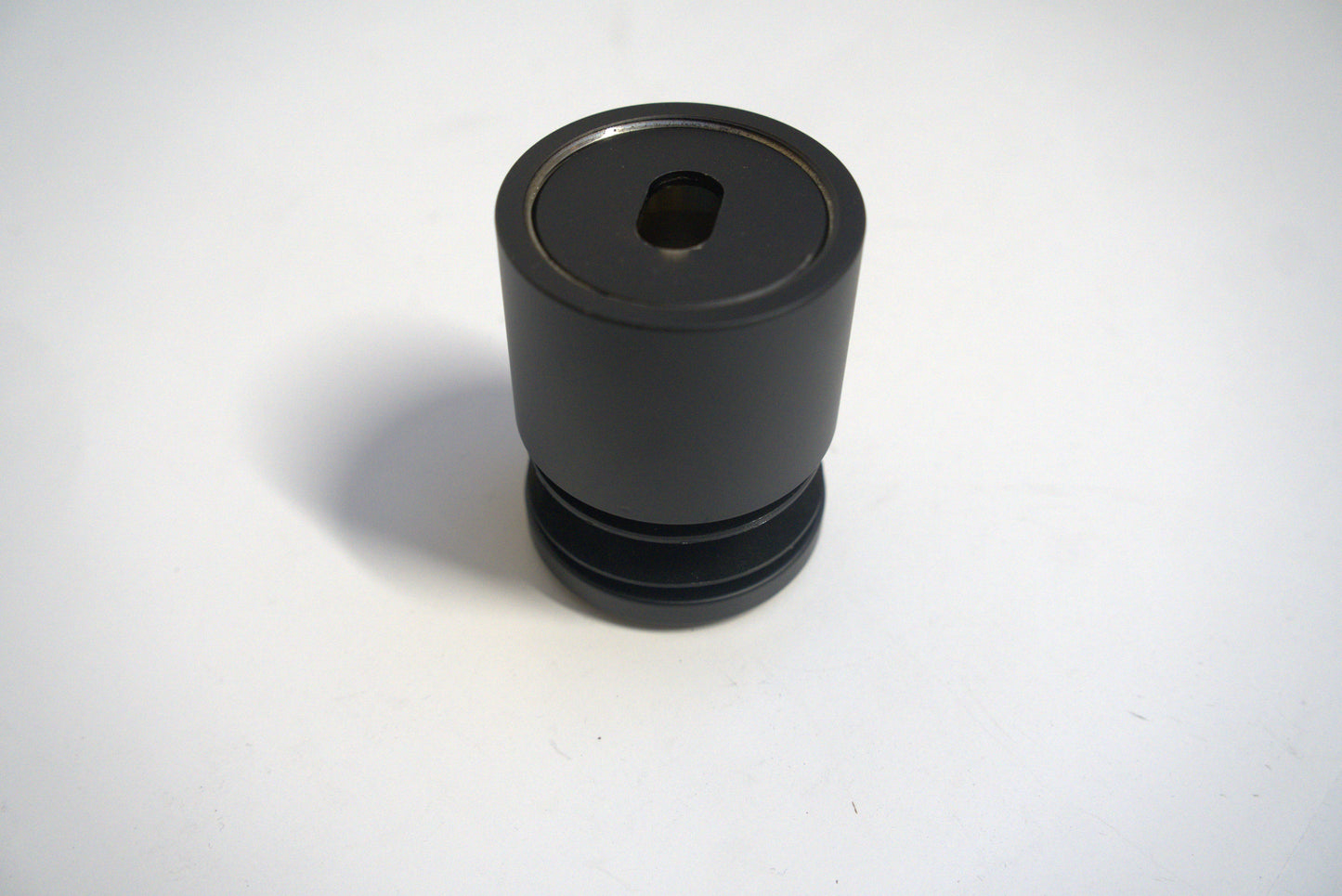 Adjustable stand-off by Best Glass Parts, metal hardware with threaded design for glass panel mounting.