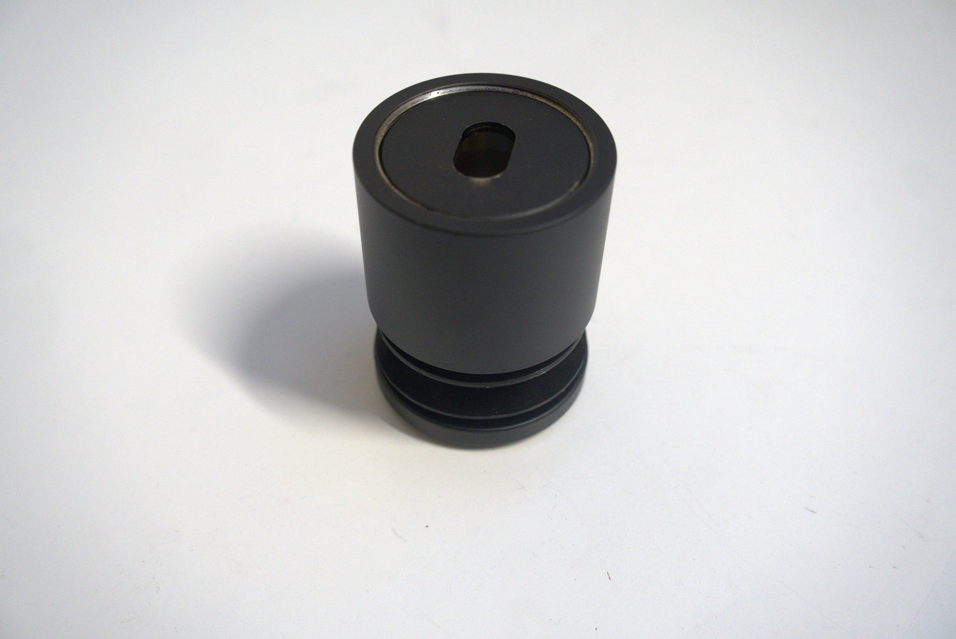 Adjustable stand-off by Best Glass Parts, metal hardware with threaded design for glass panel mounting.