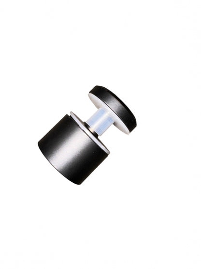 Adjustable stand-off from Best Glass Parts with a sleek metal finish, ideal for glass mounting and support applications.