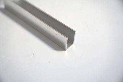 U Channel 3/4 inch by 40 inches long from Best Glass Parts, showing the metal U-shaped support channel on a neutral background.
