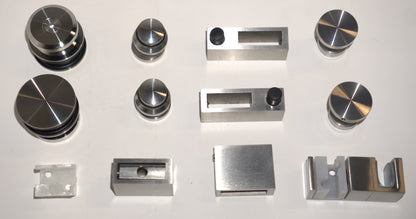 Chrome Skyline Roller Kit by Best Glass Parts featuring 8-10mm rollers for glass shower doors.