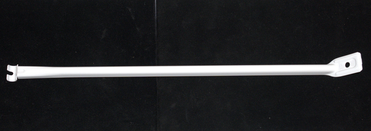 Wire shelving support braces from Best Glass Parts, sturdy metal brackets for secure shelving installation.
