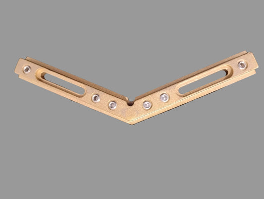 Best Glass Parts header to header connector, clear glass fitting for seamless tube connections in glass plumbing systems.