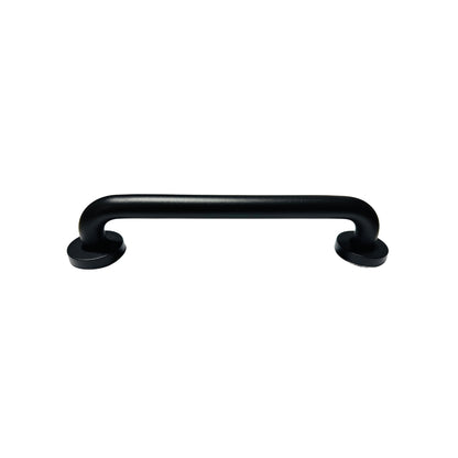 Black grab bar from Best Glass Parts, wall-mounted safety handle for bathroom or shower assistance.