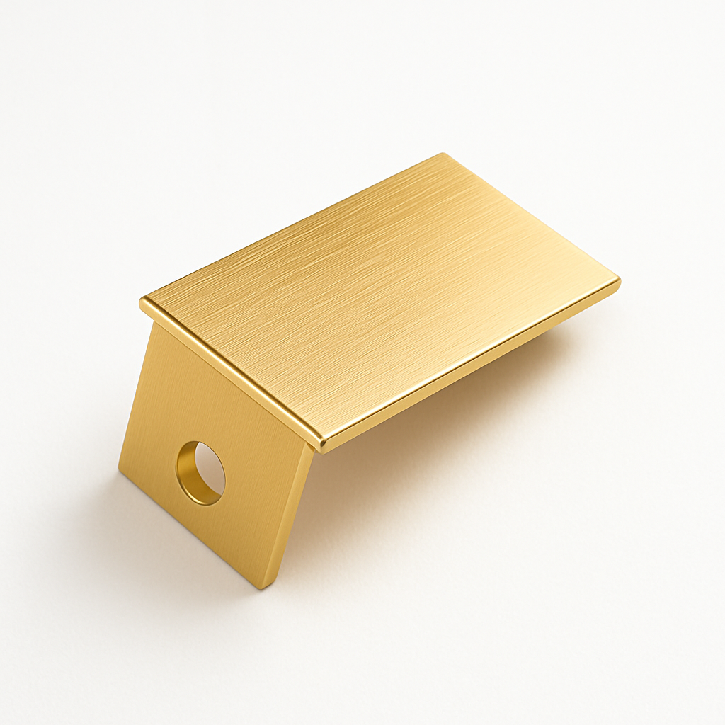 Best Glass Parts U Channel End Cap, metal finishing piece for glass railing or framing systems.