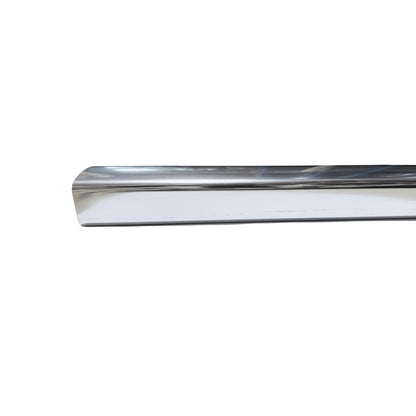 Black Nova Frame Header by Best Glass Parts, showing a sleek, rectangular glass frame component for shower enclosures.