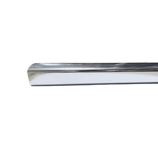 Black Nova Frame Header by Best Glass Parts, showing a sleek, rectangular glass frame component for shower enclosures.