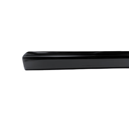 Black Nova Frame Header by Best Glass Parts, showcasing a sleek, durable glass frame component with detailed design.