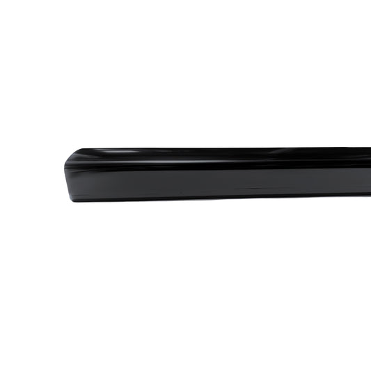 Black Nova Frame Header by Best Glass Parts, showcasing a sleek, durable glass frame component with detailed design.