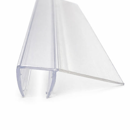 Long 6mm shower sweep flap, 96 inches, flexible silicone seal for glass shower enclosures, by Best Glass Parts