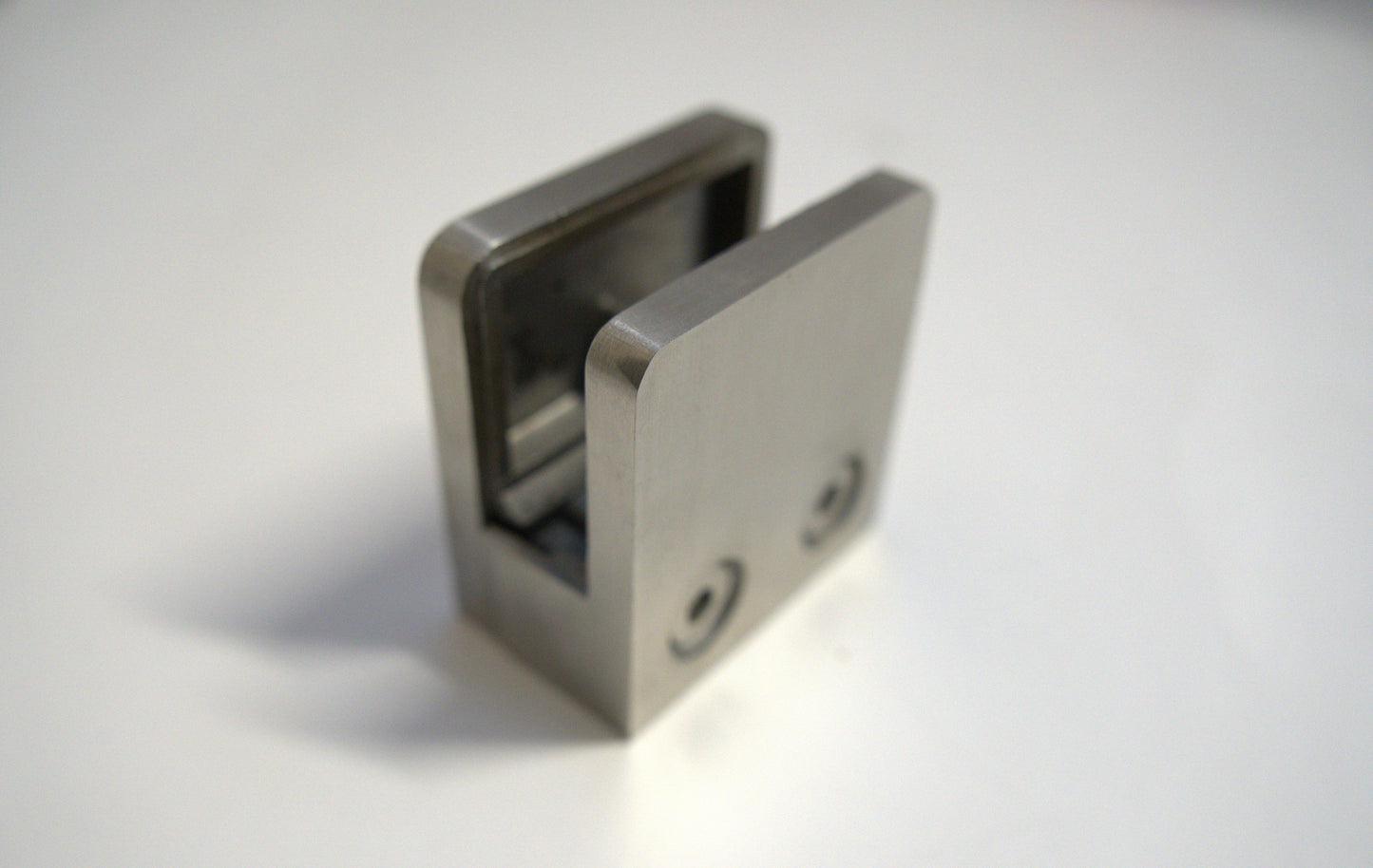 Small 45mm flat base clamp by Best Glass Parts, showing the sturdy metal clamp with flat base for glass fixtures.