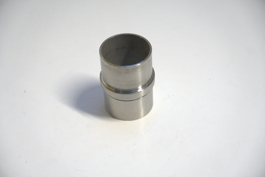 Round handrail connector by Best Glass Parts, model SGV07088, designed for seamless glass railing installations.