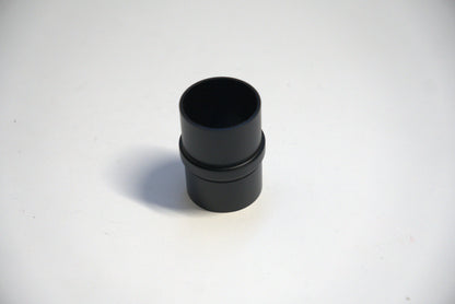 Round handrail connector from Best Glass Parts, designed for 180-degree glass railing installations.