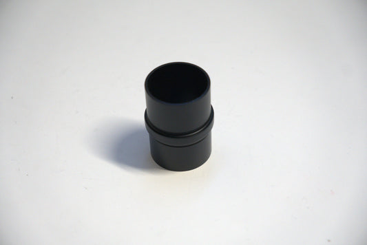 Round handrail connector from Best Glass Parts, designed for 180-degree glass railing installations.