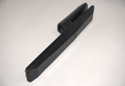 Railing side mount spigot by Best Glass Parts, showing the stainless steel fitting with threaded connection for glass railing installation.