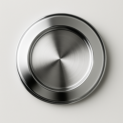 Chrome 12mm glass pull handle with 2-inch hole for thru glass installation by Best Glass Parts