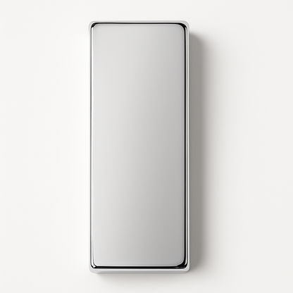 Chrome Top Patch Hinge by Best Glass Parts showing a metal hinge for glass door installation.