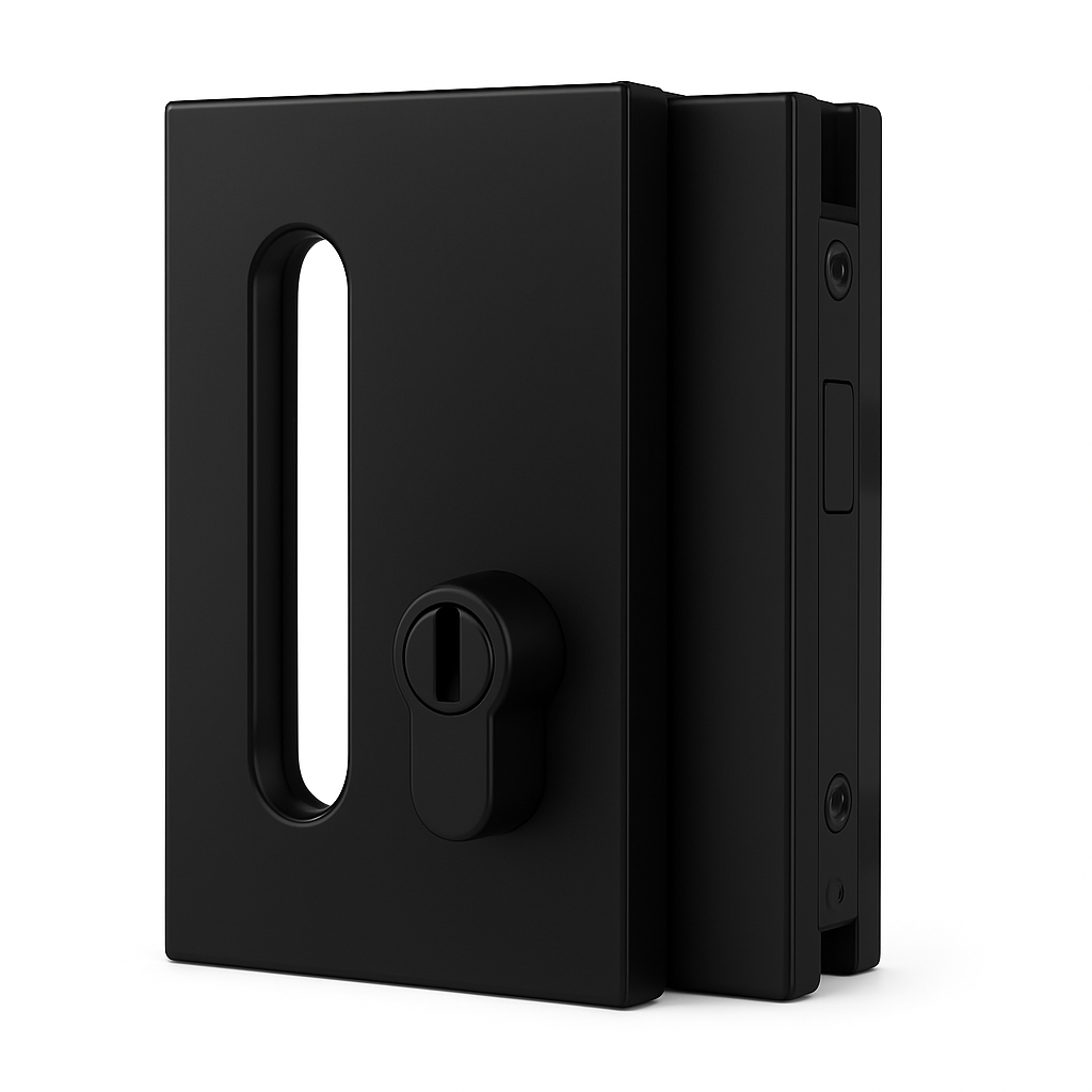 Best Glass Parts wall to glass sliding lock square for secure glass door installation, featuring a sleek, durable design.