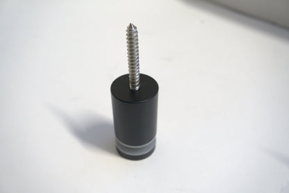 Best Glass Parts stand off fix showing metal spacer and mounting hardware for glass installation or repair.